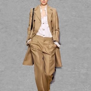 Womens Suit Sets Above Knee Long Blazer And Fitted Matching Pants For Any Occasions