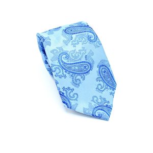 Solid Blue - Big Paisley Light Blue