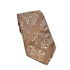 Solid Brown - Big Paisley Brown
