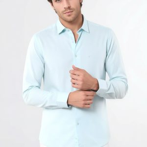 Oxford Patterned Green Shirt