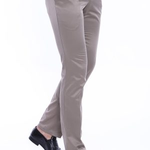 Pocket Flap Cotton Mink Pants