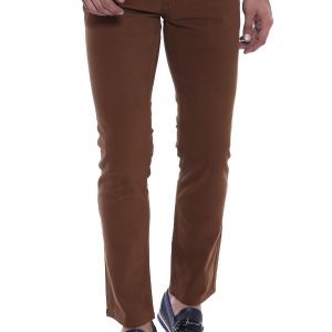 Gabardin Tan Men Pants