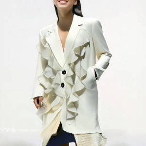 Summer Ruffle Blazer