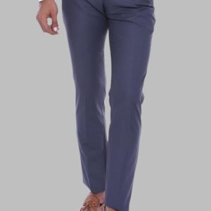 Anthracite Slim Fit Plain Men Pants