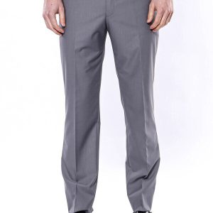 Plain Grey Men Trousers