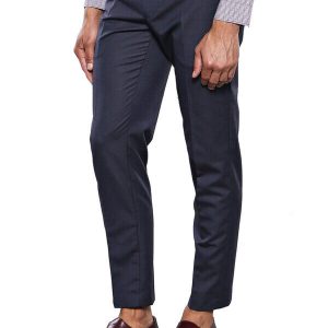Striped Navy Blue Men Trousers
